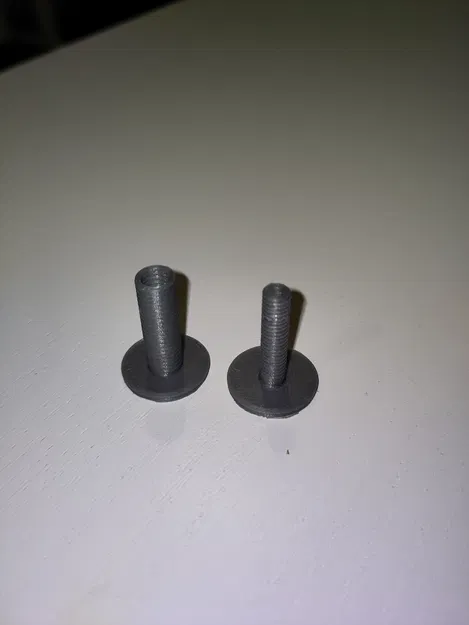 Vít nối “knihařský” (rivet screw) M6 - Image 1