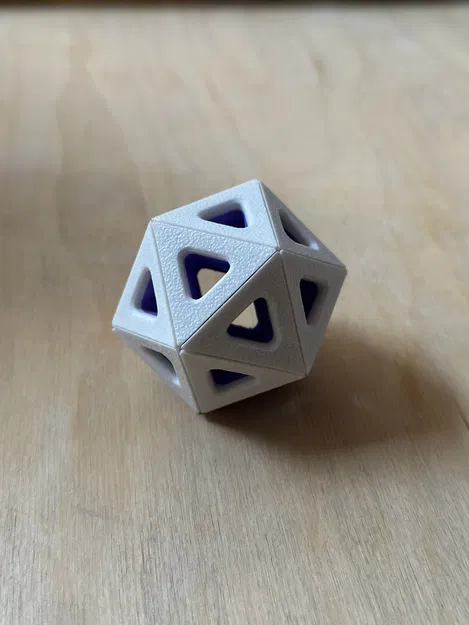 Quả Cầu Icosahedron Khớp Ghép (Puzzle Joint Icosahedron Ball) - Image 1