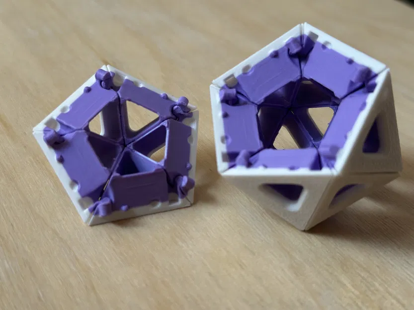 Quả Cầu Icosahedron Khớp Ghép (Puzzle Joint Icosahedron Ball) - Image 2