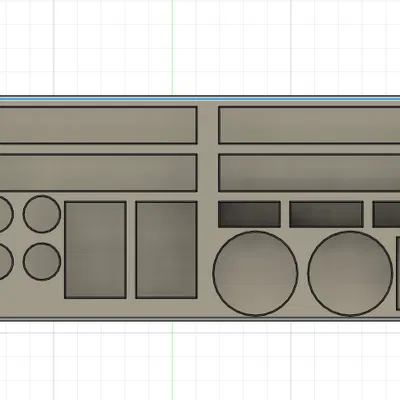 Kệ/khay sắp xếp đa năng cho bàn máy in 3D