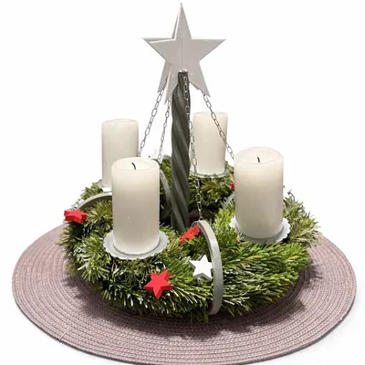 Giá treo vòng Advent (Hanging Advent Wreath Stand)
