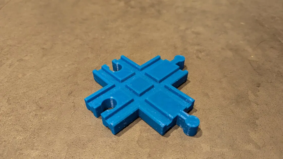 Bộ đường ray tàu đồ chơi đầy đủ kèm đầu máy - Image 4