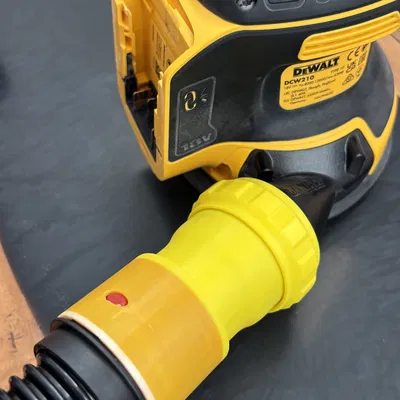 Adapter máy chà nhám DeWalt sang ống Bosch (DeWalt sander to Bosch hose adapter)