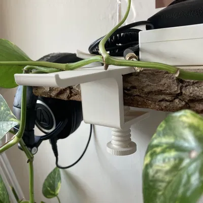 Móc treo tai nghe (Headphone holder) gắn bàn/kệ