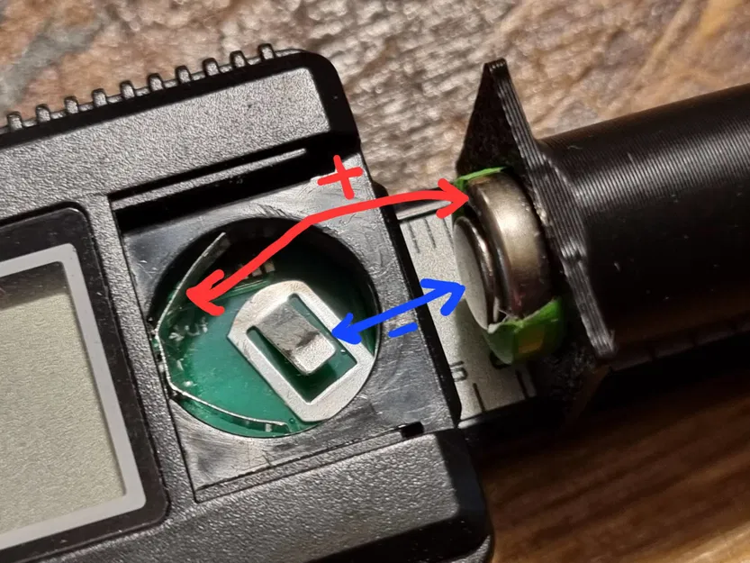 Giá đỡ pin AAA đơn giản nhất cho thước cặp (Caliper) của bạn - Image 2