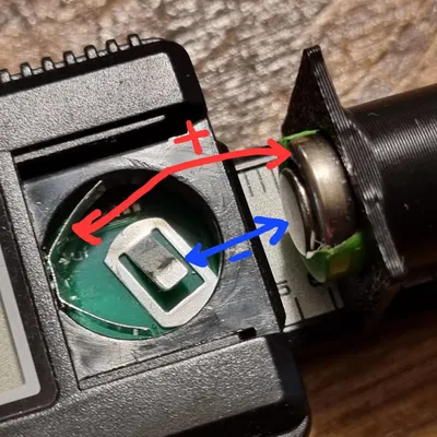 Giá đỡ pin AAA đơn giản nhất cho thước cặp (Caliper) của bạn