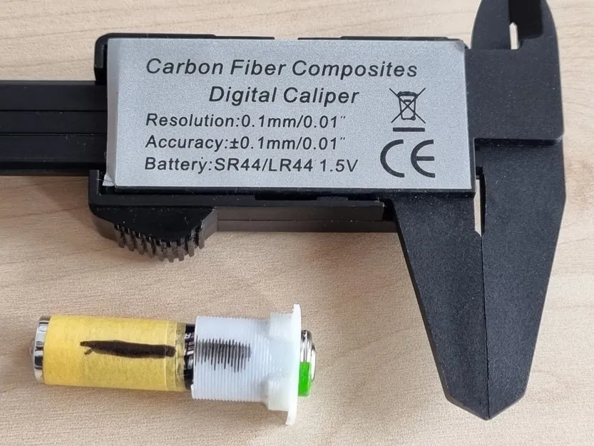 Giá đỡ pin AAA đơn giản nhất cho thước cặp (Caliper) của bạn - Image 3