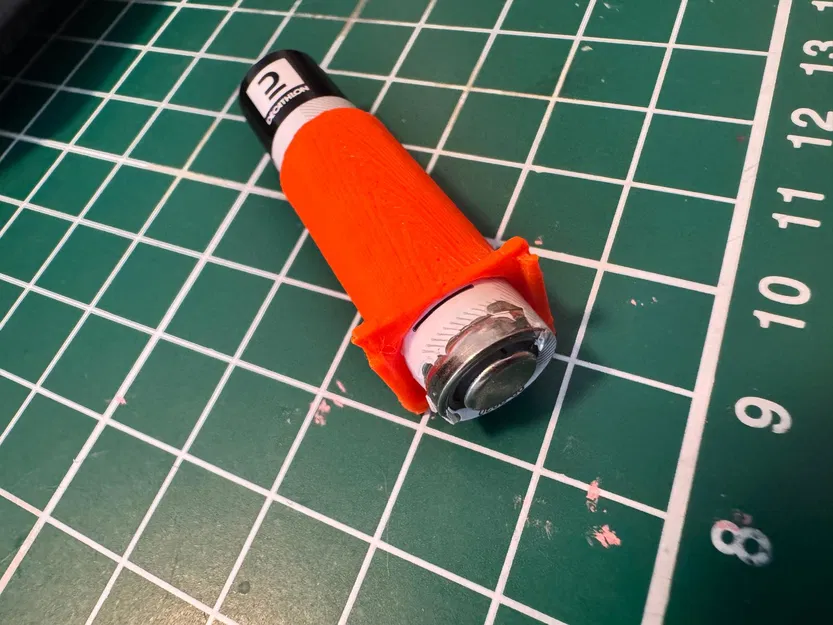 Nắp thước cặp nghiêng kèm khe pin AAA (thay cho LR44) - Image 2