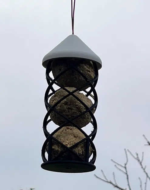 Bird fatball feeder (máng treo fatball cho chim) - Image 1