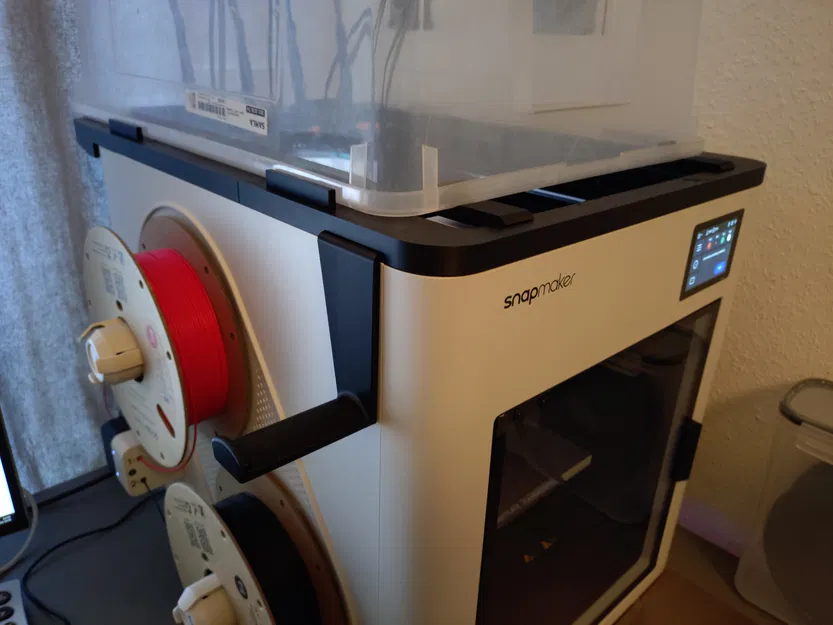 Nắp trên Snapmaker U1 có khe thông gió cho IKEA Samla & Walmart Sterilite - Image 2