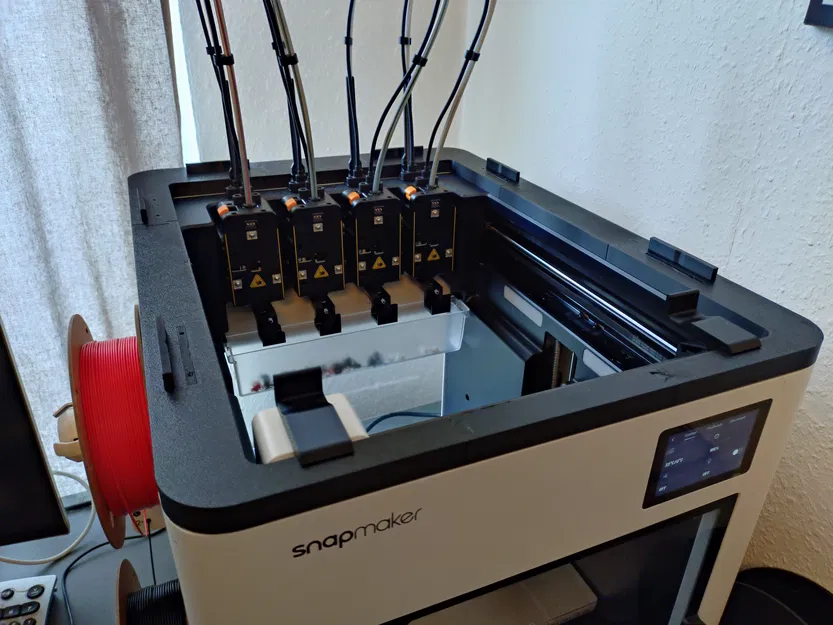 Nắp trên Snapmaker U1 có khe thông gió cho IKEA Samla & Walmart Sterilite - Image 4