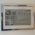 ESP32 E-Paper Weather Display – Khung Inlay & Giá Đỡ Màn Hình - Thumbnail 1
