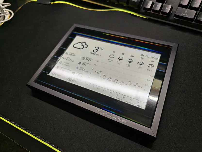 Màn hình thời tiết E-Paper ESP32 (Wetterstation) - Image 2