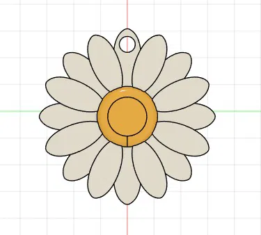 Hoa tối giản kiểu margarita - Image 1