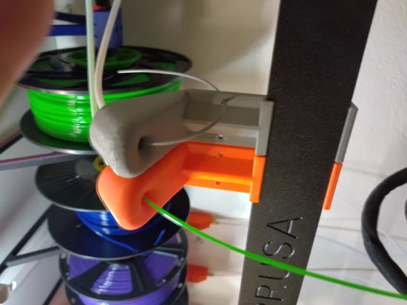 Filament Faucet (by Nigeke) – Dẫn filament trên đỉnh khung Prusa - Image 1