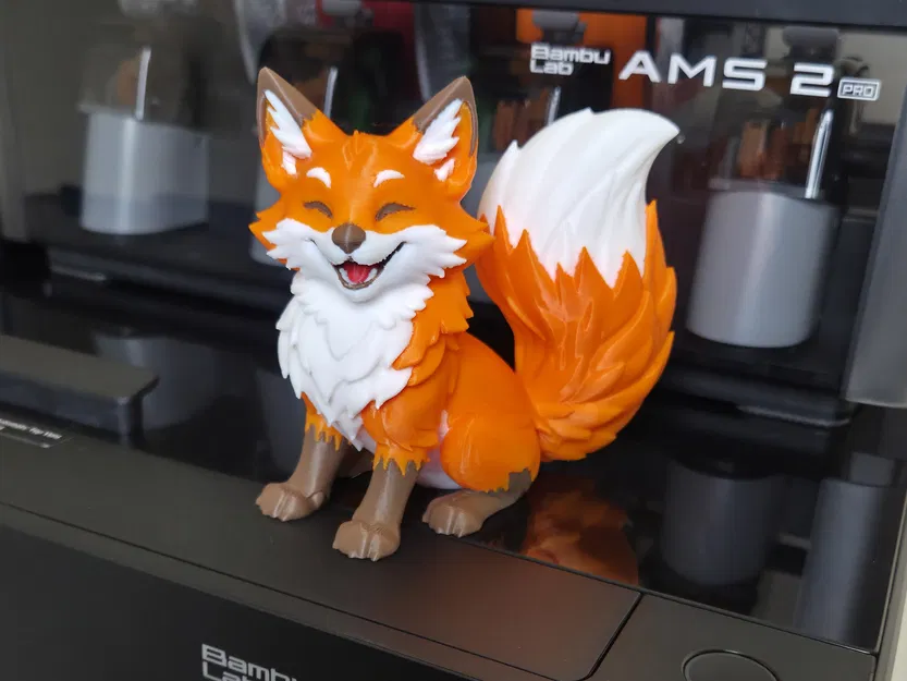 Cáo Dễ Thương Vui Vẻ (Multi Color) - Image 1