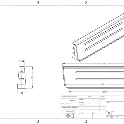 Thanh chia ngăn cho ngăn kéo bếp