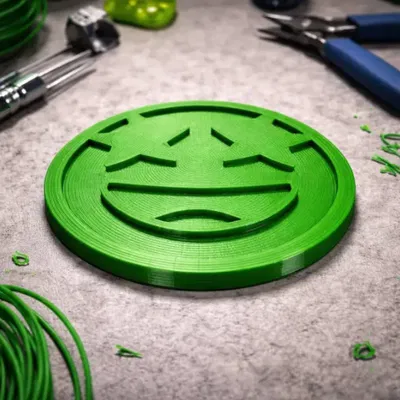 Đồng xu Emoji Mắt Ngôi Sao (Star Eyes Emoji Coin)