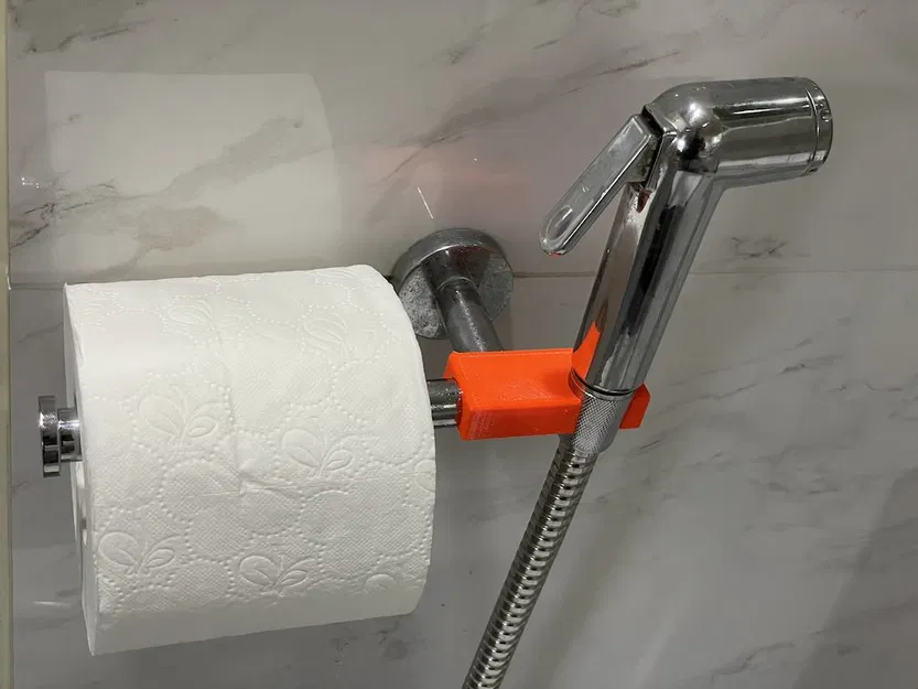 Giá đỡ vòi xịt bidet (Bidet Spray Holder) - Image 1