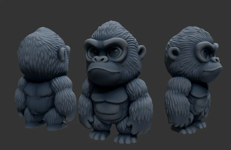 Mô hình 3D KIng Kong - Image 1