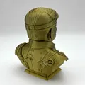 Trump Steampunk Bust – Tượng bán thân phong cách steampunk để in 3D - Thumbnail 6