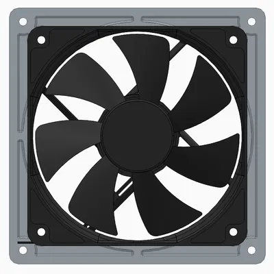 Adapter canh giữa quạt 120mm vào lỗ case 140mm