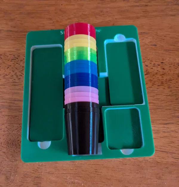 Trò chơi xếp ly giữ thăng bằng kèm khay cất cho bé 4–6 tuổi - Image 2