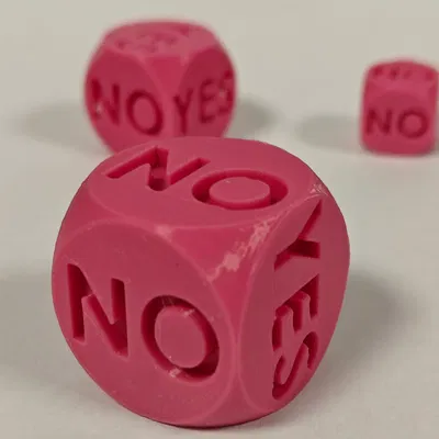 Xúc xắc cầu YES/NO | Bộ Truncated Orb