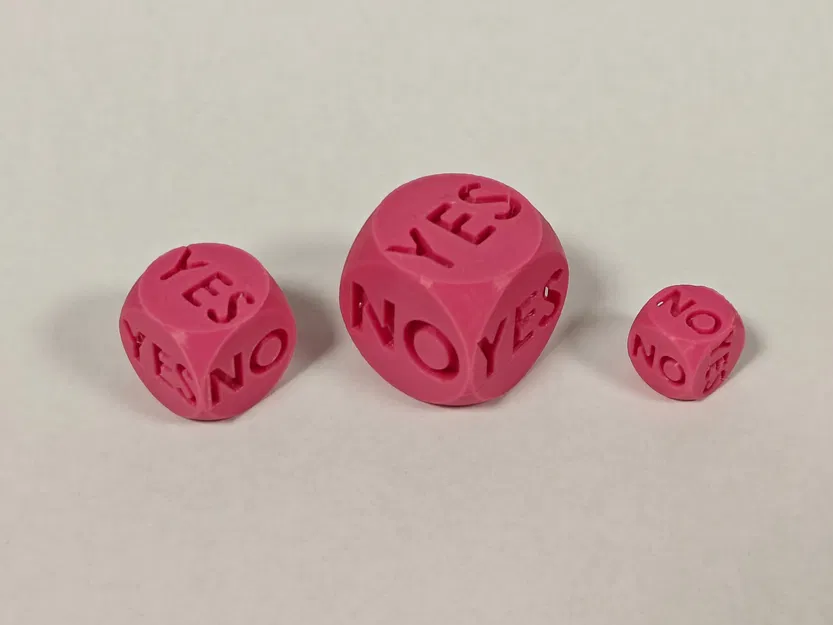 Xúc xắc cầu YES/NO | Bộ Truncated Orb - Image 2
