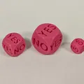 Xúc xắc cầu YES/NO | Bộ Truncated Orb - Thumbnail 2