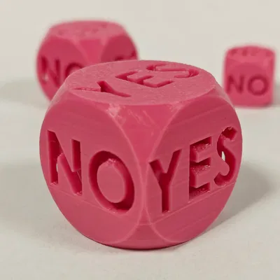 Xúc xắc cầu YES/NO | Bộ Truncated Orb