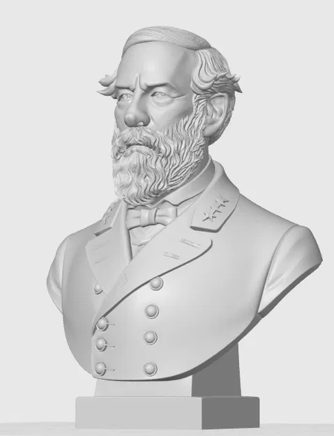 Tượng bán thân – Robert Edward Lee - Image 1