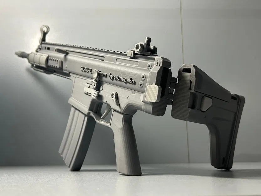 Đồ chơi lắp ráp súng SCAR-L FN (mô hình in 3D) - Image 1