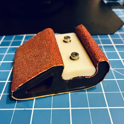 Khối Chà Nhám Cầm Tay (Hand Sanding Block) In 3D