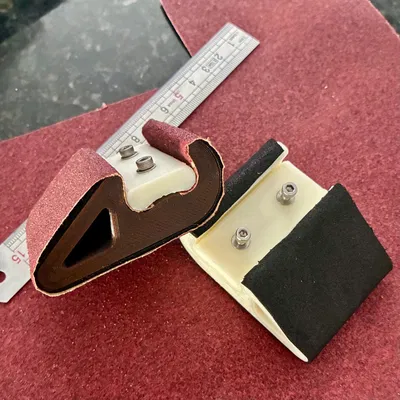 Khối Chà Nhám Cầm Tay (Hand Sanding Block) In 3D