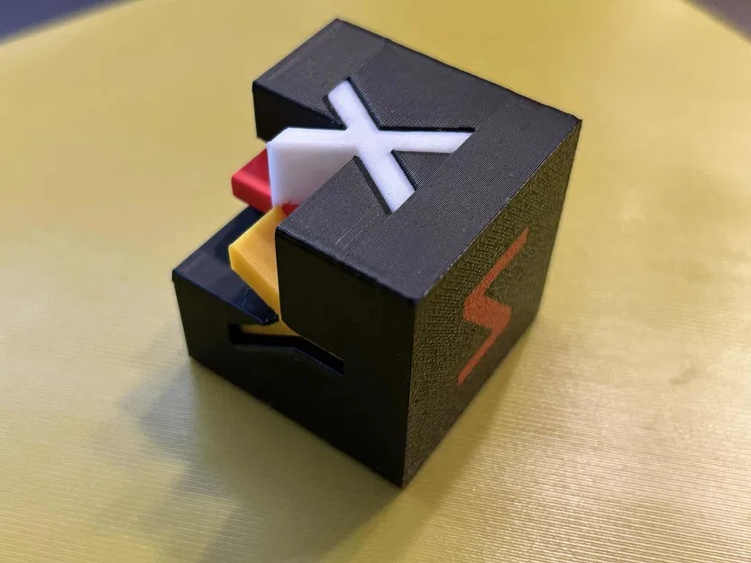 Khối test 20x20x20mm cho Snapmaker U1 in thử 4 màu - Image 2