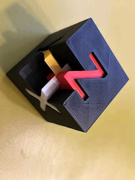 Khối test 20x20x20mm cho Snapmaker U1 in thử 4 màu - Image 5