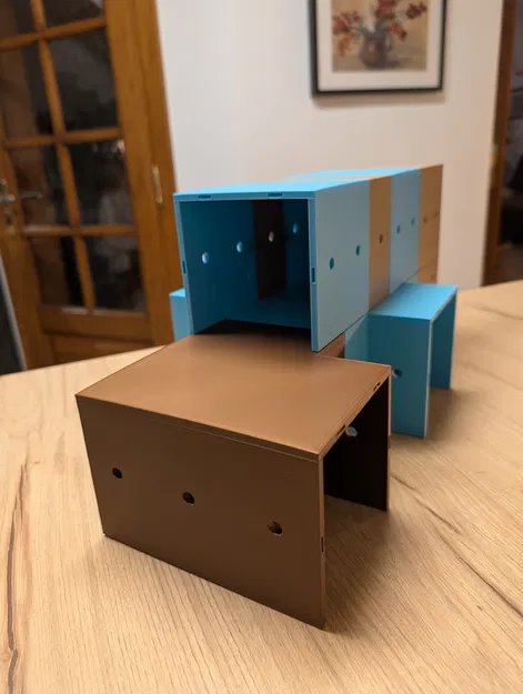 Hệ Hầm/Nhà Modular cho Rat & Gặm Nhấm – Tùy Biến 100mm - Image 2