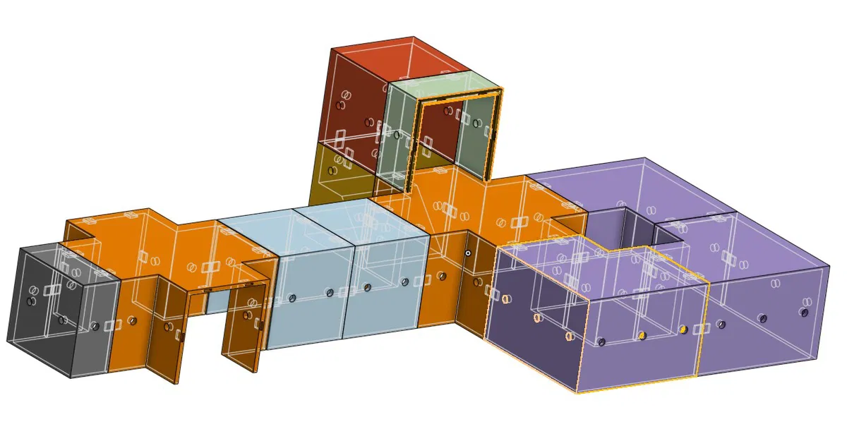 Hệ Hầm/Nhà Modular cho Rat & Gặm Nhấm – Tùy Biến 100mm - Image 10