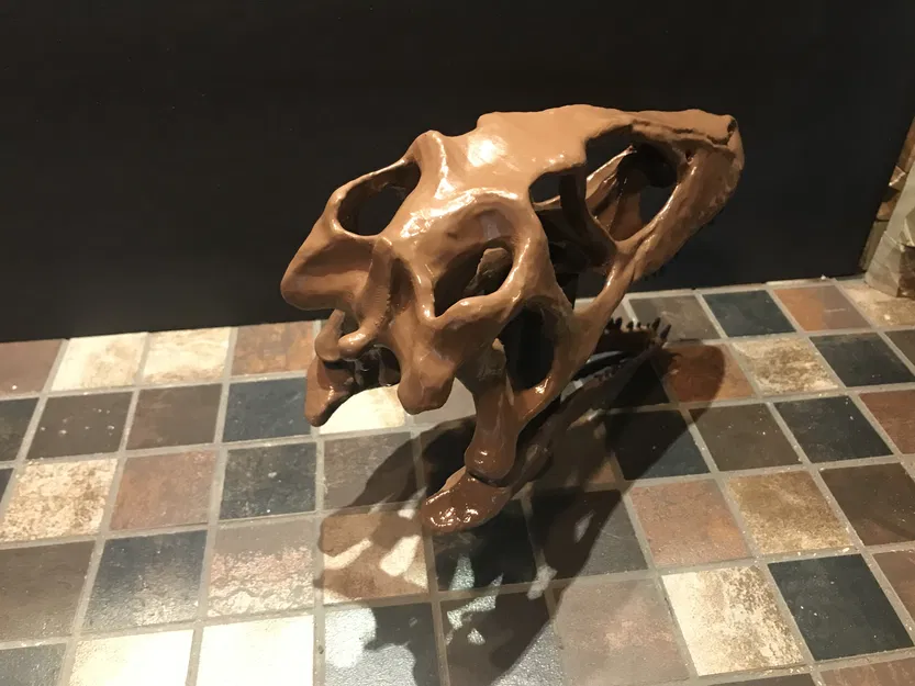 Hộp sọ Deinonychus Antirrhopus (raptor) kích thước thật – bản unsliced - Image 4