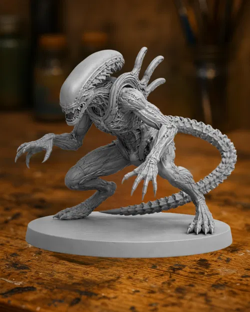 Sinh vật Alien Xenomorph — Kinh Dị Sci‑Fi - Image 1