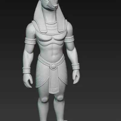 Tượng Thần Anubis