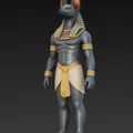 Tượng Thần Anubis - Thumbnail 4