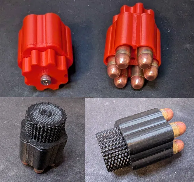 Speed loader 38/357 cho J frame - Rotate Detent - V2.0 - Image 1