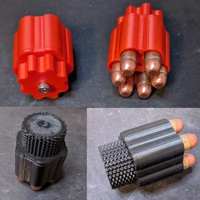 Speed loader 38/357 cho J frame - Rotate Detent - V2.0