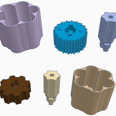 Speed loader 38/357 cho J frame - Rotate Detent - V2.0