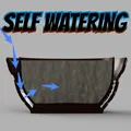 Chậu Trồng Cây Tự Tưới (Self Watering Planter Pot) In 3D - Thumbnail 1