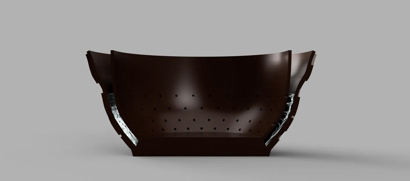 Chậu Trồng Cây Tự Tưới (Self Watering Planter Pot) In 3D - Image 2