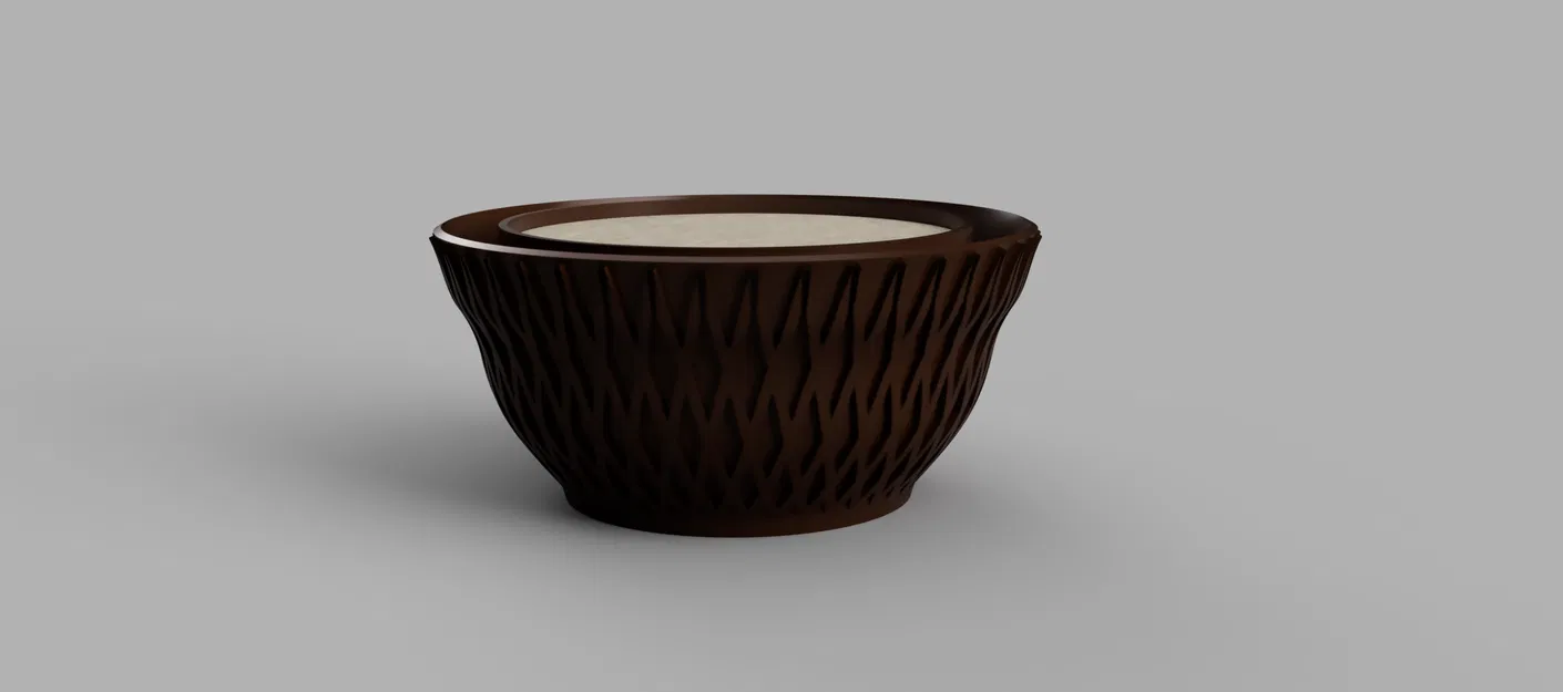 Chậu Trồng Cây Tự Tưới (Self Watering Planter Pot) In 3D - Image 3