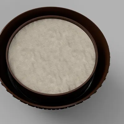 Chậu Trồng Cây Tự Tưới (Self Watering Planter Pot) In 3D